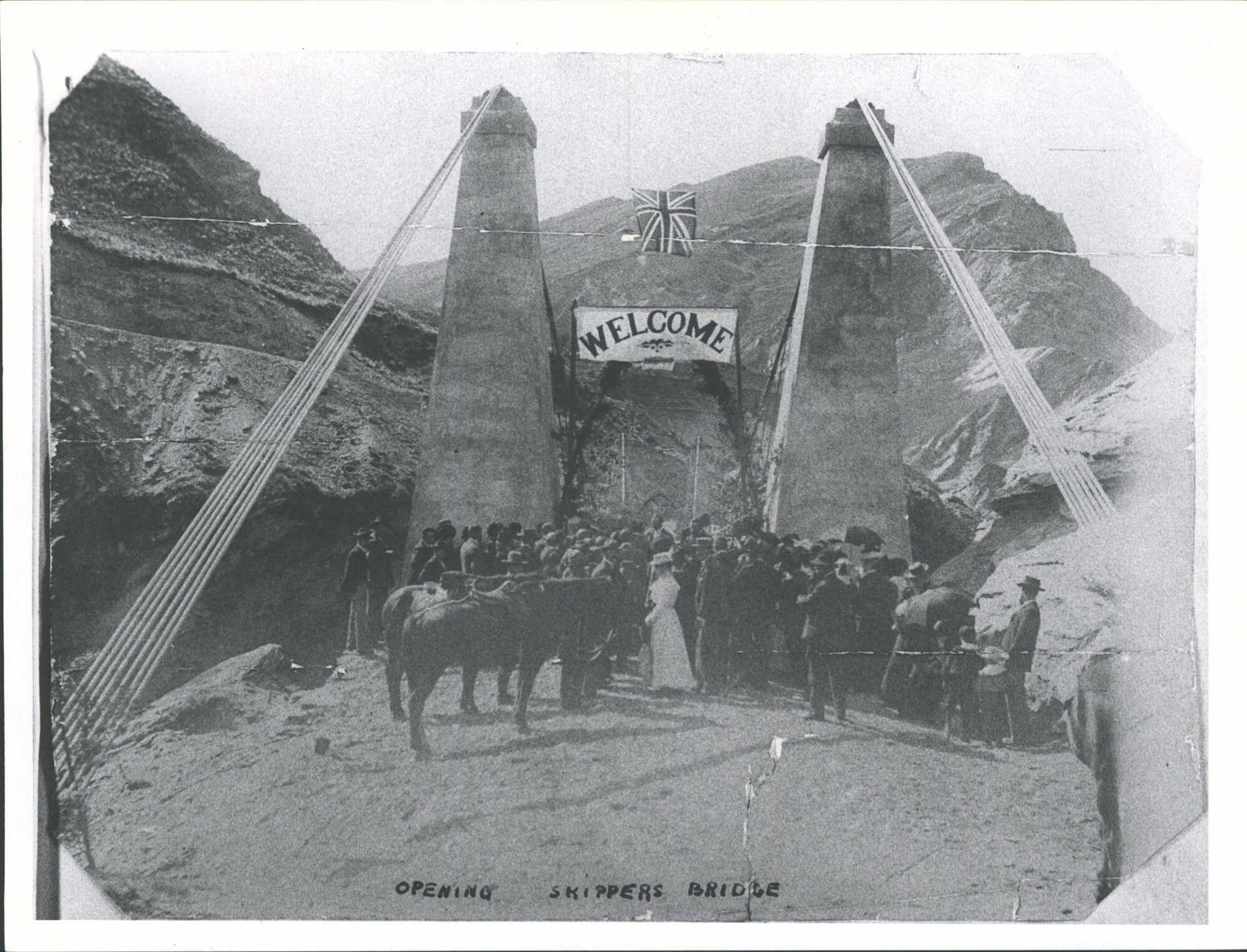 Opening the New Skippers Bridge